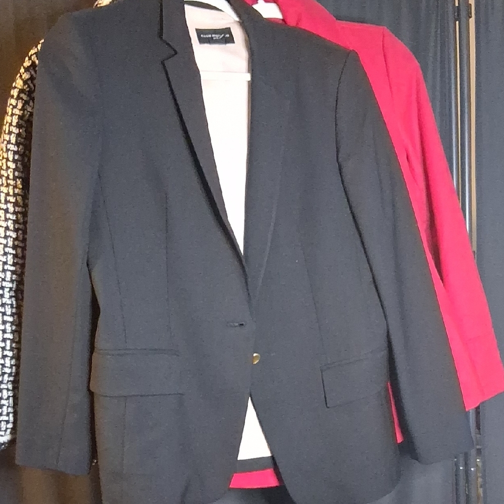 Club Monaco Elegant Black Blazer